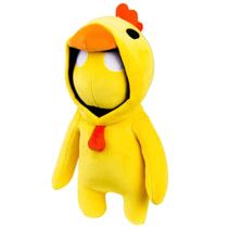 Pelúcia P.M.I. Gang Beasts Galinha Amarela 25 cm