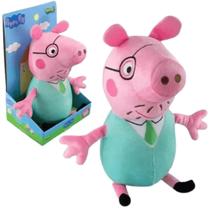 Pelúcia Papai Pig 3m+ 2343 Sunny Pelúcia Papai Pig 3m+ 2343 Sunny