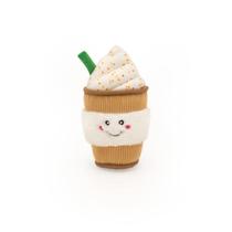 Pelúcia para Cachorro ZippyPaws NomNomz Puppuccino com Apito