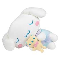 Pelúcia para dormir Hello Kitty Cinnamoroll 45 cm com acessório de urso