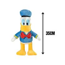 Pelúcia Pato Donald de 35cm Original da Disney - FUN