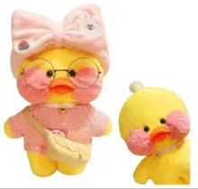 Pelúcia Pato Lalafanfan Amarelo