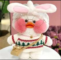 Pelúcia Pato Lalafanfan Branco