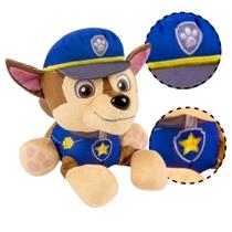 Pelúcia Patrulha Canina Chase Cão Policial