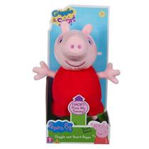 Pelúcia Peppa Pig 20 cm com Sons e Movimento Sunny