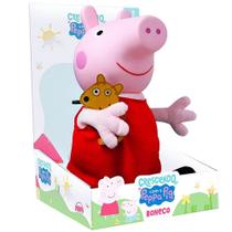 Pelucia peppa pig peppa 32cm bbra Pelucia peppa pig peppa 32cm bbra