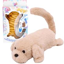 Pelúcia Pet Cachorrinho Bege Com Mecanismo CaaToys