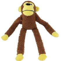 Pelúcia Pet Macaco Grande Longo 44cm Cachorro Lovely Vibe