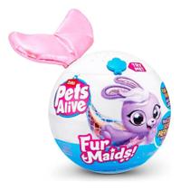 Pelúcia Pets Alive Furmaids Rosa Candide 1245