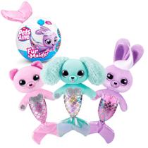 Pelúcia Pets Alive Furmaids Sereia Sortido Candide