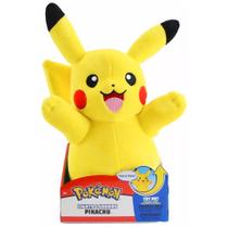 Pelúcia Pikachu Com Luz E Som 30 cm Boneco Pokemon Sunny