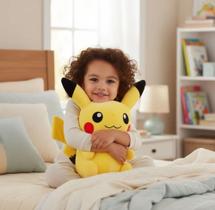 Pelúcia Pikachu Pokémon Grande Antialérgico Promoção