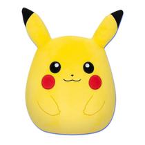 Pelúcia Pikachu Squishmallows 10'' Boneco Pokemon