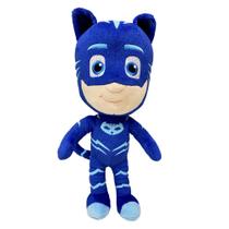 Pelúcia PJ Masks Menino Gato Ultra Macia 45cm Poliéster Multikids