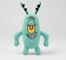 Pelúcia Plankton Turma Do Bob Esponja Macio E Fofo 30cm