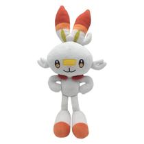 Pelúcia Pokémon Coelho Scorbunny Anime Japonês