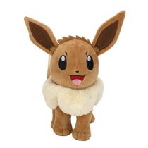 Pelúcia Pokémon Eevee Jazwares 20 cm Brinquedo Macio com Detalhes Pelúcia Pokémon Eevee Jazwares 20 cm Brinquedo Macio com Detalhes