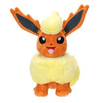 Pelúcia Pokémon Flareon 20 cm Original Sunny Colecionável - Pokemon