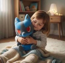 Pelúcia Pokémon Lucario Brinquedo Infantil Pelúcia Pokémon Lucario Brinquedo Infantil