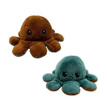 Pelúcia Polvo Das Emoções Reversível Marrom E Verde Yes Toys