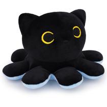 Pelúcia Polvo Gato ZeffuLyne, Pelúcia Fofa de Polvo de 10 cm com Rosto de Gato Preto, Brinquedo Kawaii de Gato Preto para Crianças e Adultos, Mini Pelúcia Presente para Meninos e Meninas Pelúcia Polvo Gato ZeffuLyne, Pelúcia Fofa de Polvo de 10 cm com Rosto de Gato Preto, Brinquedo Kawaii de Gato Preto para Crianças e Adultos, Mini Pelúcia Presente para Meninos e Meninas