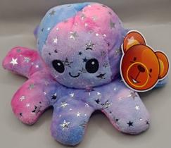 PELUCIA POLVO PEQUENO 20 CM ( HUMOR - FELIZ E BRAVO) - BBR Toys ( MULTICORES - ROSA - AZUL- LILAS )