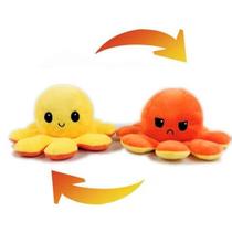 Pelucia Polvo Reversivel Grande - Laranja e Amarelo BBR Pelucia Polvo Reversivel Grande - Laranja e Amarelo BBR