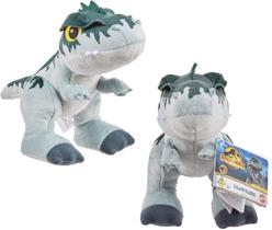 Pelúcia Premium Dinossauro Giganotossauro Com Som Jurassic World Dominion Mini - Mattel - HHB32