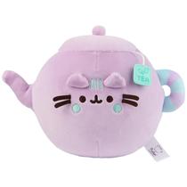 Pelúcia Pusheen's Kitchen Bule Squisheen GUND - 15cm - Roxo