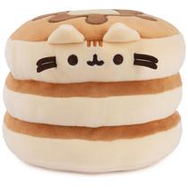 Pelúcia Pusheen The Cat Pancake Squisheen GUND - 15cm - Marrom