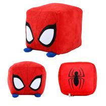 Pelúcia quadrada homem aranha 20cm - brink+ Pelúcia quadrada homem aranha 20cm - brink+