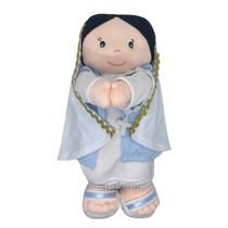 Pelúcia Religiosa Amor Divino 25cm Hipoalergênica Modelos À Escolher, Zip, Presente Religioso