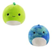 Pelucia Reversivel Danny E Damien Squishmallows 3200 Sunny Cor Verde E Azul