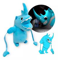 Pelúcia Rinoceronte Azul Happy Frank Creche Do Banban Cap 4