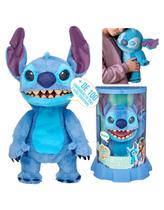 Pelucia Robô Interativo Stitch com Sons Stitch Wow Sunny FX Interativo Sunny com 100 Sons Pelúcia Animada 45cm