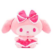 Pelúcia Rosa de 30cm da My Melody - Hello Kitty e Amigos Pelúcia Rosa de 30cm da My Melody - Hello Kitty e Amigos