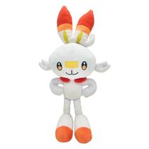 Pelúcia Scorbunny Evolutions - Raboot e Cinderace - Pokémon Plush