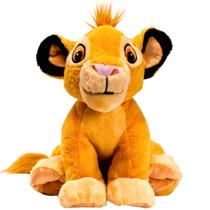Pelúcia Simba 30cm Filme Disney Clássicos Antialérgico
