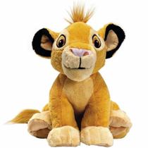 Pelucia simba rei leao 30cm fun