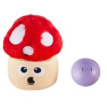 Pelúcia Snack Palz Cogumelo Brinquedo de Fuçar Quebra-Cabeça Recheável Interativo Para Cães Pelúcia Snack Palz Cogumelo Brinquedo de Fuçar Quebra-Cabeça Recheável Interativo Para Cães