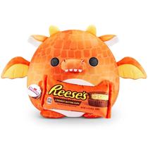 Pelúcia Snackles 35Cm - Dragão Felix Com Hershey'S - Candide