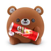 Pelúcia Snackles 35Cm - Urso Terry Com Pringles