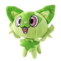 Pelúcia Sprigatito Evolutions - Floragato e Meowscarada - Pokémon Plush