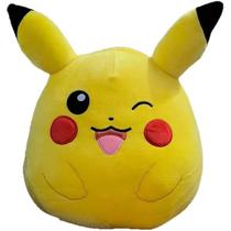 Pelúcia Squishmallow Pokemon 25 cm - Pikachu Pelúcia Squishmallow Pokemon 25 cm - Pikachu