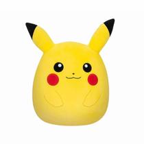 Pelúcia Squishmallows Pokémon Pikachu Sunny Fofo e Colecionável Pelúcia Squishmallows Pokémon Pikachu Sunny Fofo e Colecionável