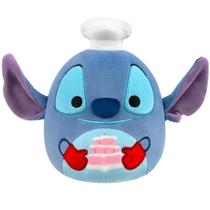 Pelúcia Squishmallows Stitch Com Bolo 25cm 4718 - Sunny