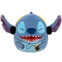 Pelúcia Squishmallows Stitch Com Fone 25cm 4718 - Sunny