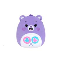 Pelúcia Squishmallows Ursinhos Carinhosos Share Bear Roxo 20cm Sunny