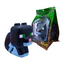 Pelúcia SquishMe Minecraft Mega Series 2 - Gato de Fraque Oficial