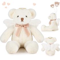 Pelúcia Sratte Angel Bear de pelúcia 40 cm com asas para crianças